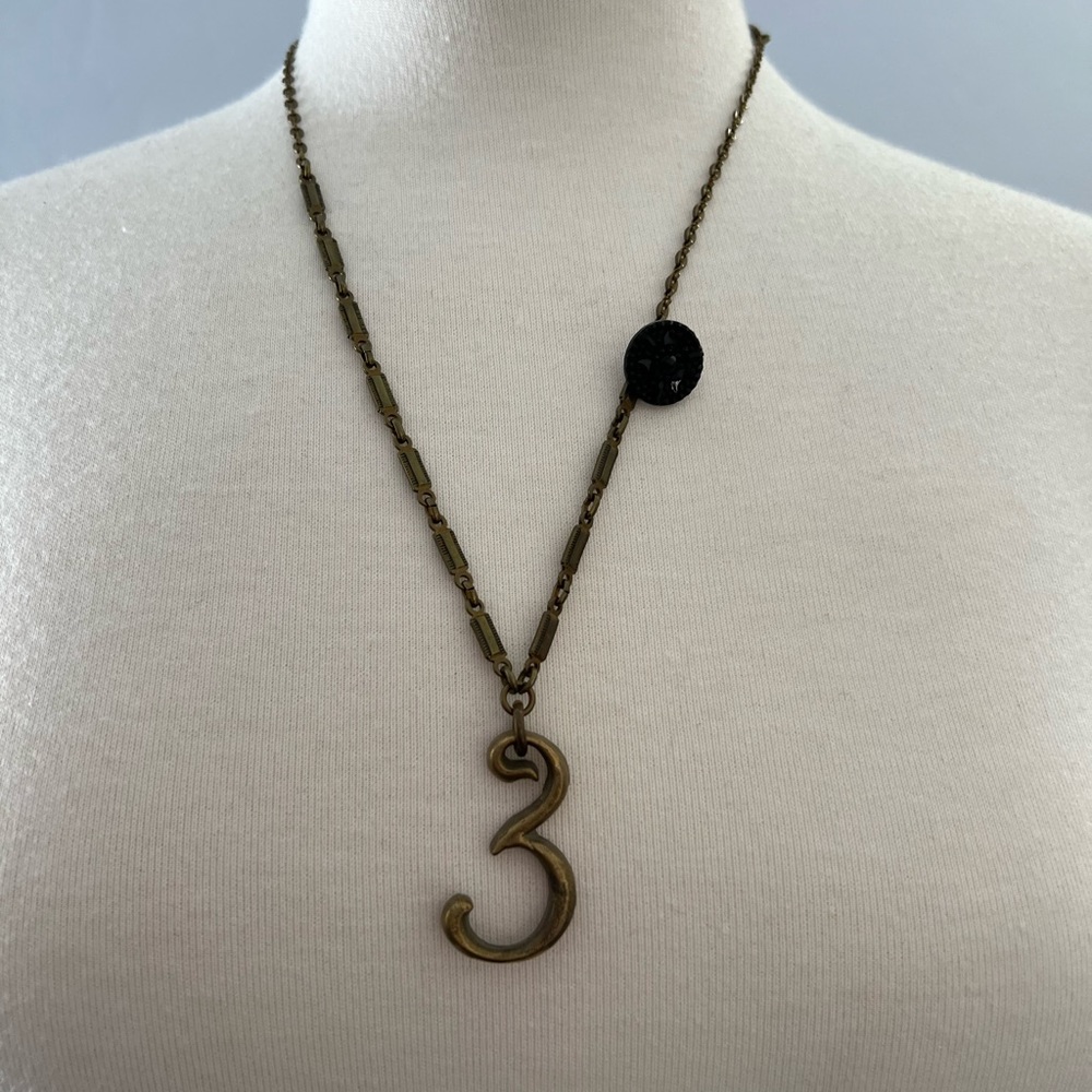 Authentic Lulu Frost Plaza number 3 necklace